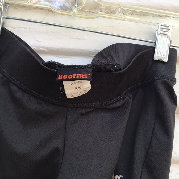 Hooters black booty shorts XS - Picture 5 of 5